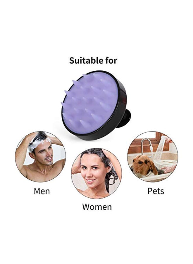 Heeta - Hair Scalp Massager Shampoo Brush Multicolour - Image 1