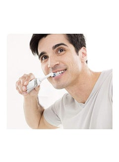 Oral-B 10-Piece Replacement Rechargeable Toothbrush Head White/Blue  - Image 4
