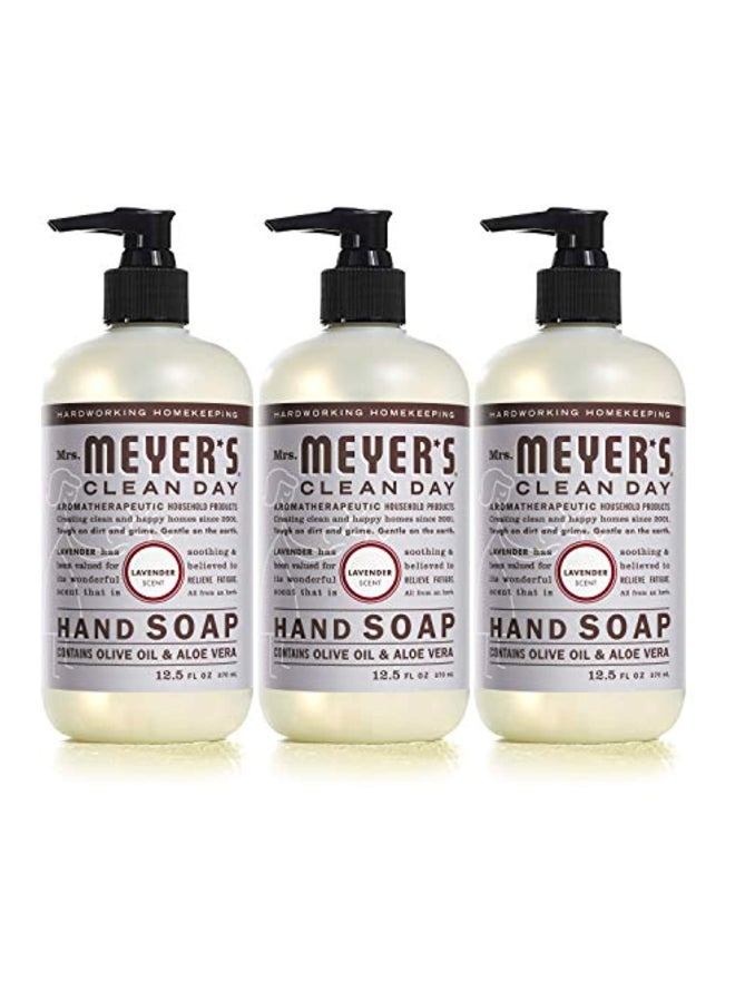 Mrs. Meyer's Clean Day - 3-Piece Clean Day Hand Soap - Lavender - Image 1