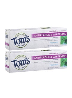 Tom's of Maine 2-Piece Antiplaque And Whitening Toothpaste Clear  - Image 1
