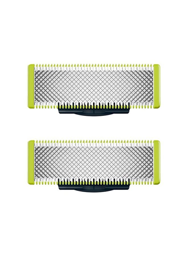 فيليبس طقم شفرات بديلة مكون من قطعتين فضي / أخضر - Image 2