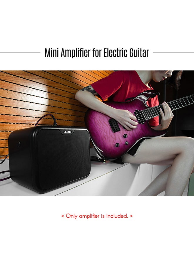 جويو مضخم صوت جيتار كهربائي صغير محمول، 10 وات بقناتين أو دي كلين مع محول طاقة - MA-10E - Image 2