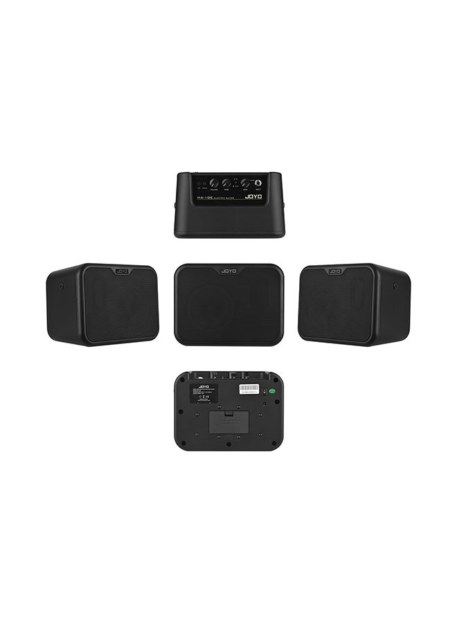 جويو مضخم صوت جيتار كهربائي صغير محمول، 10 وات بقناتين أو دي كلين مع محول طاقة - MA-10E - Image 4