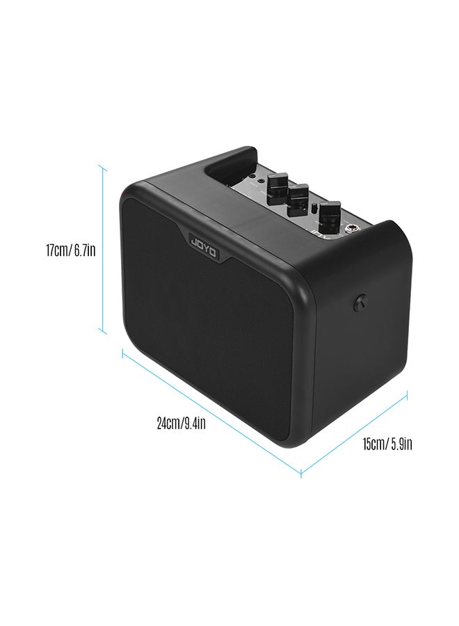 جويو مضخم صوت جيتار كهربائي صغير محمول، 10 وات بقناتين أو دي كلين مع محول طاقة - MA-10E - Image 5