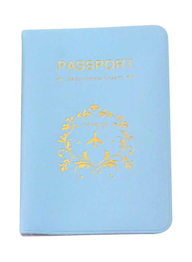 Bluelans Fashion Passport Holder Case 9.3x13.5cm Blue  - Image 1