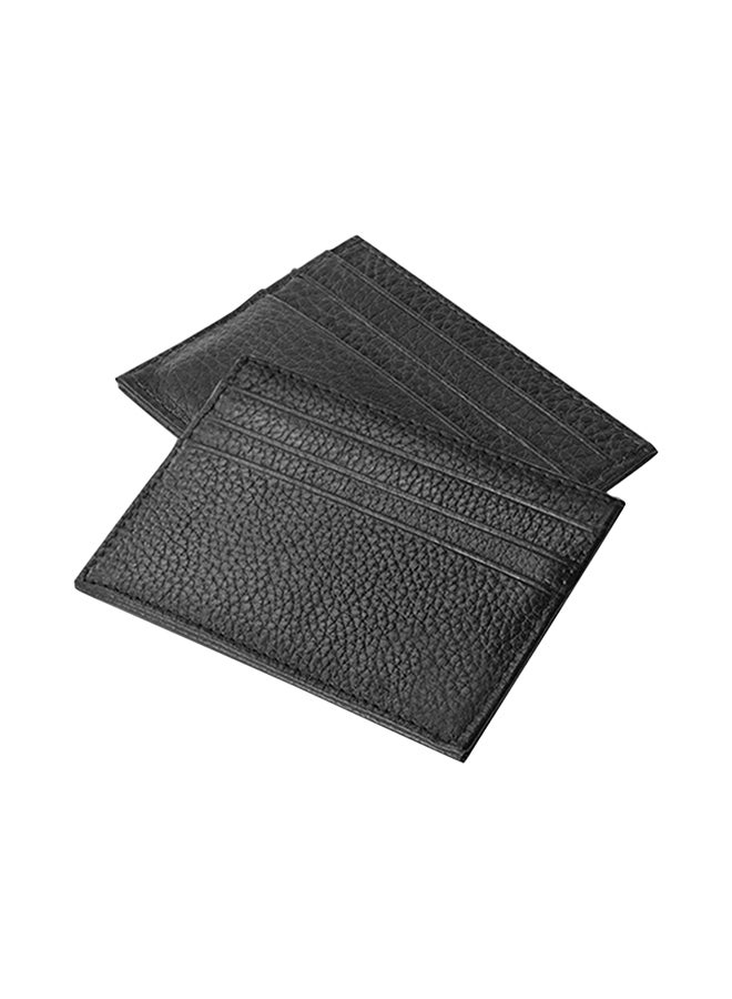 Bluelans Slim Credit Card Holder 10.3x7.6cm Black  - Image 1