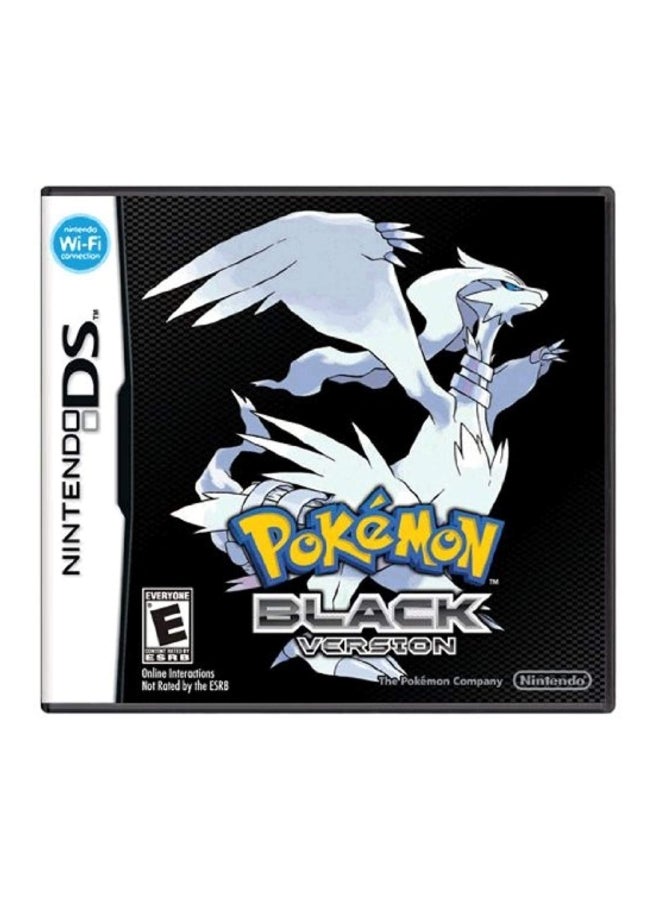 Nintendo Pokemon Black Version (Intl Version) - Adventure - Nintendo DS - Image 1