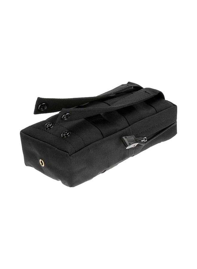 Bluelans Sports Tactical Vest Utility Waist Pouch Bag 20x11x6cm Black - Image 3