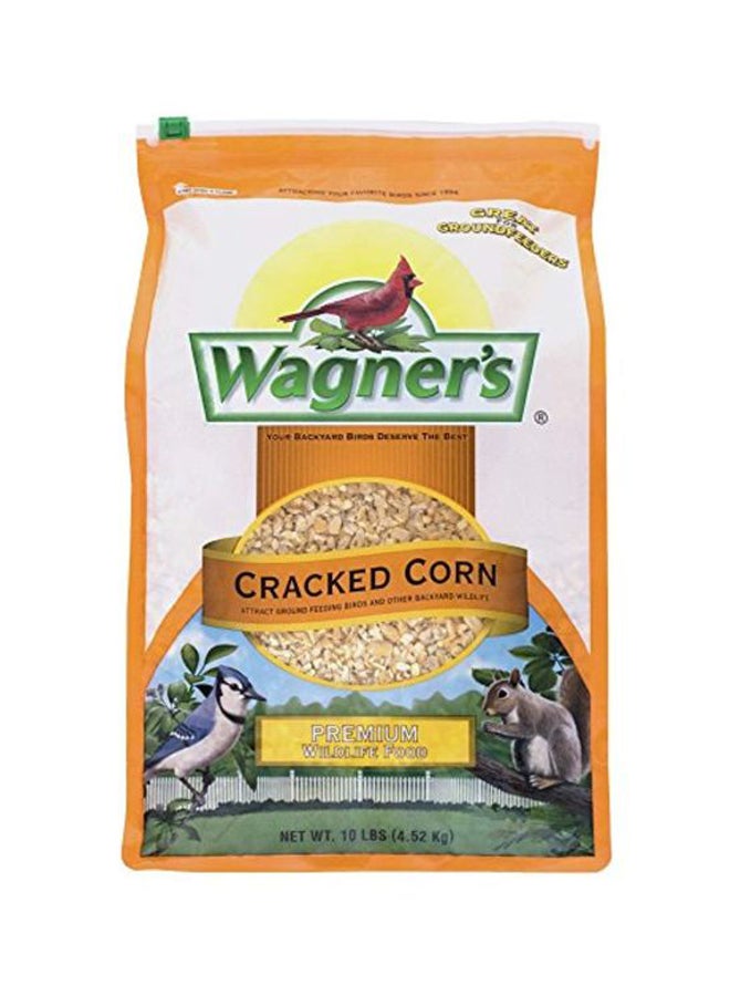 Wagner's Cracked Corn Wildlife Food Beige 4.52kg - Image 1