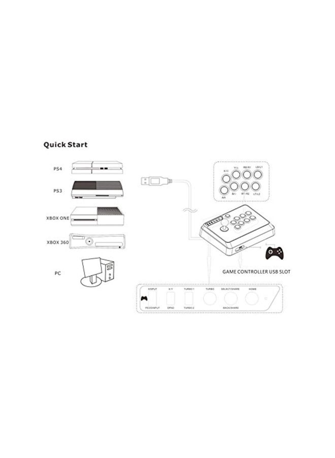May Flash - F300 Arcade Fight Joystick for PS4/PS3/Xbox One/Xbox 360/Pc - Image 1