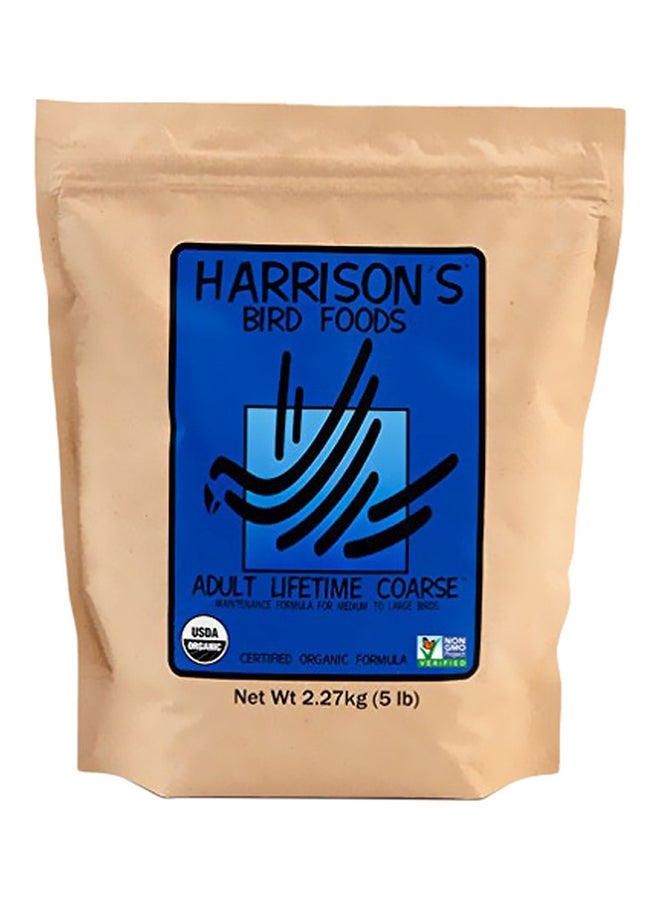 Harrison's Bird Foods Adult Lifetime Coarse Bird Food Multicolour 2.27kg 