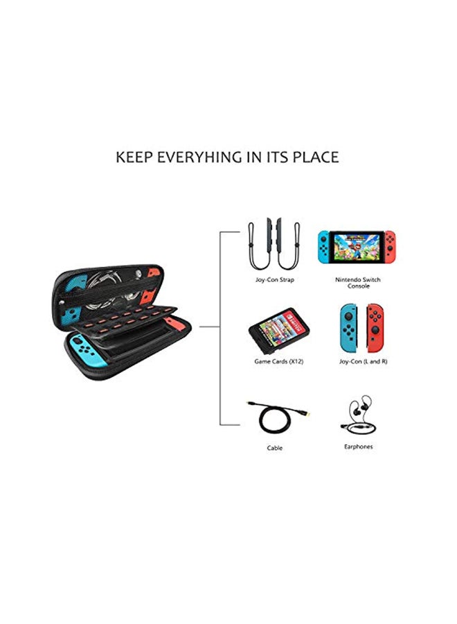 ivoler Nintendo Switch Case With Pack Of 2 Screen Protector  - Image 2