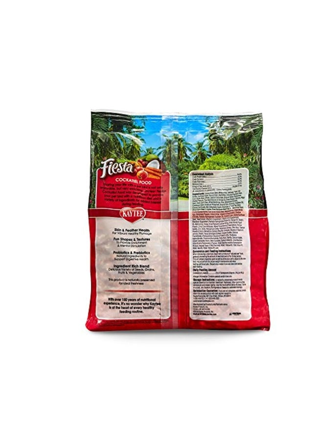 كايتي طعام فييستا لببغاء كوكاتيل أسود/أحمر 0.9كيلوجرام - Image 2