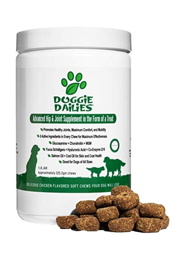 Doggie Dailies Advanced Hip And Joint Supplement For Dogs With Glucosamine - Image 1