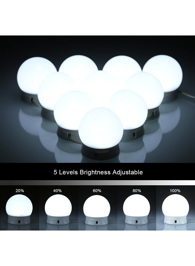 Generic - 10 LED Dimmable Mirror Light White 45x45x51 cmcm - Image 1