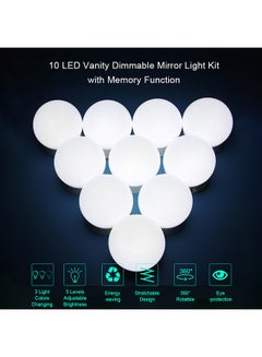 Generic 10 LED Dimmable Mirror Light White 45x45x51 cmcm  - Image 5