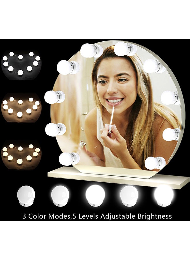 Generic - 10 LED Dimmable Mirror Light White 45x45x51 cmcm - Image 1