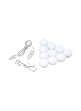 LED Vanity Dimmable Brightness Adjustable Mirror Bulbs Kit White 0.3kg - v1559473163/N24804975A_1