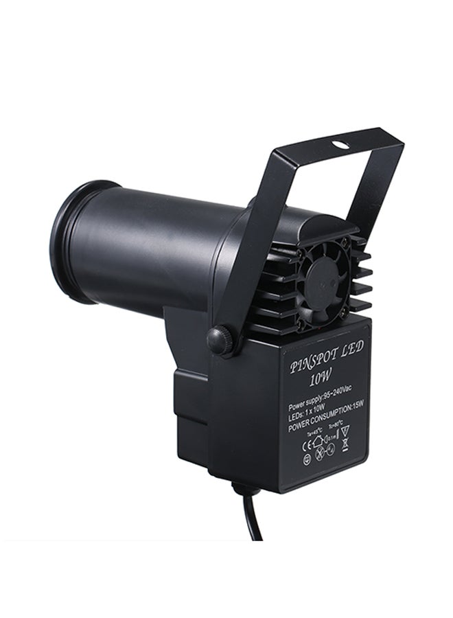 مصباح LED كاشف صغير الحجم بإضاءة متعددة الألوان RGB بجهد متردد 95 -240 فولت وقدرة 15 وات مع جهاز تحكم عن بعد أسود 0.4كيلوجرام  - Image 1