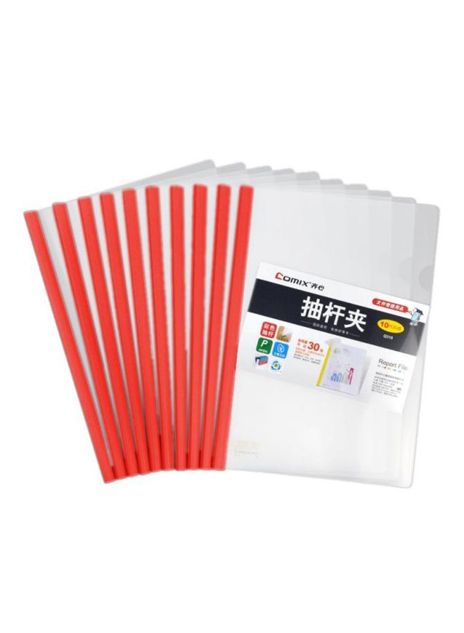 كوميكس غلاف التقرير أحمر