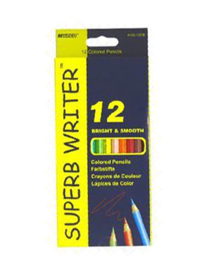 Marco Set Of 12 Coloured Pencils Multicolour 