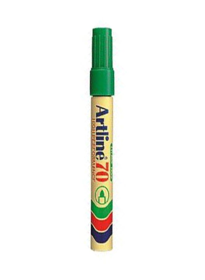 12-Piece 70 Permanent Marker Set Green