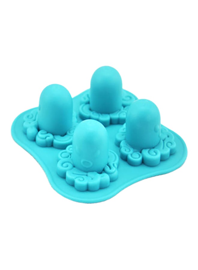 Octopus Shape Ice Cube Mould Blue 