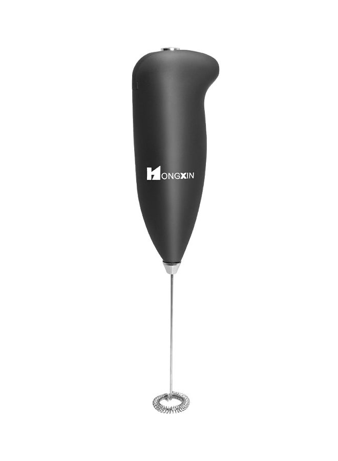 Generic Electric Milk Frother Automatic Handheld Foam Maker Black/Silver 200grams 