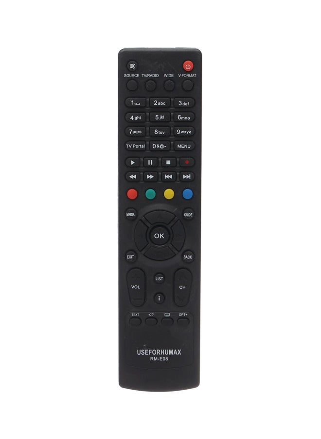 Portable Remote Control B426 For Humax gezira HD Receiver Black 