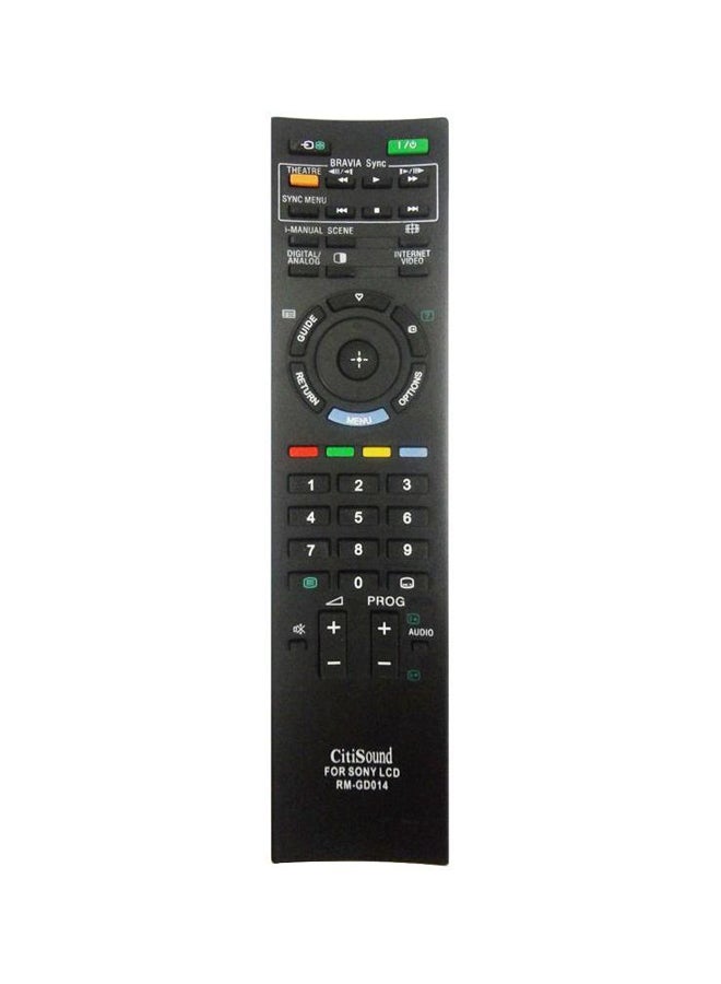 Portable Remote Control For Sony Screen Black