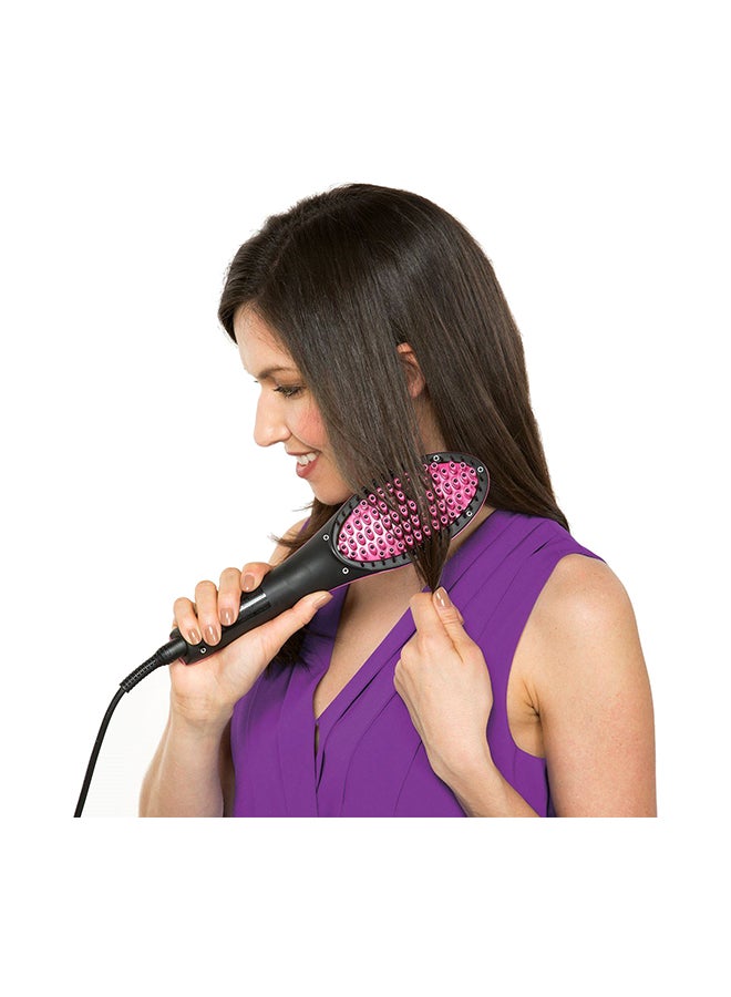 Skyfish Simply Ceramic Straight Hair Straightener Brush Black 11.81102361000x3.93700787000x11.81102361000inch  - Image 2