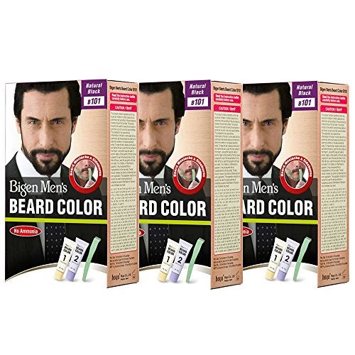 Bigen 3-Piece Beard Color Set Natural Black 101