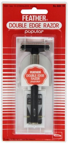 Double Edge Shaving Razor Multicolour 7x3x3inch