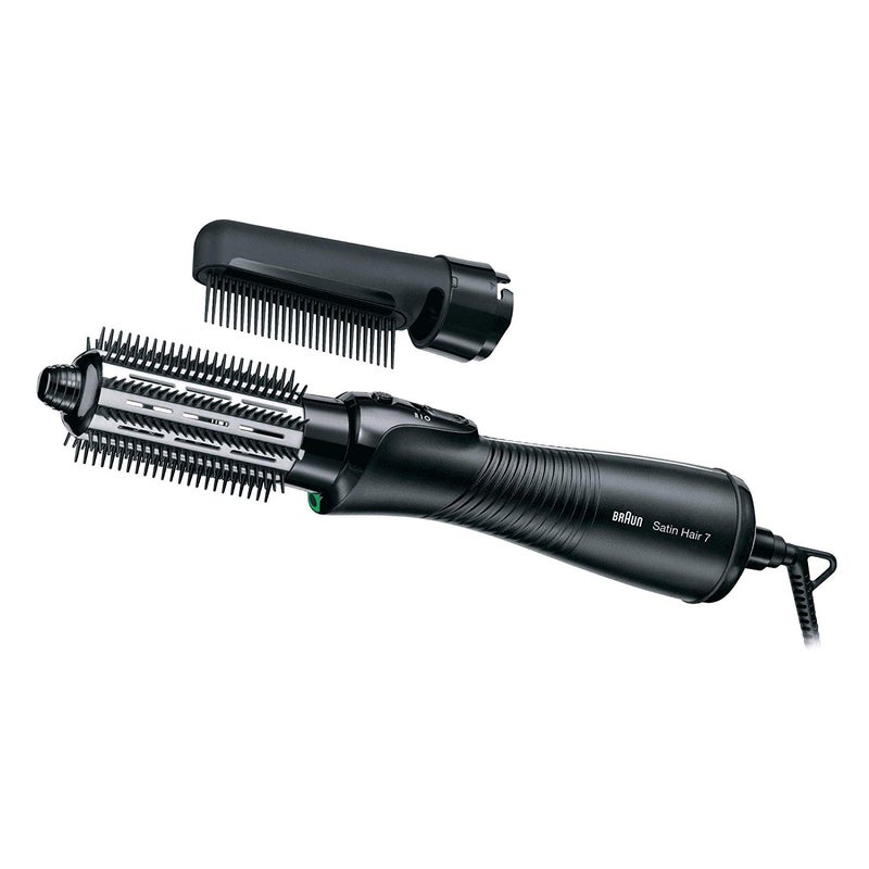 BRAUN H.STYLER AS 720 , Steam & Style Pro, 2 Styler & Volumizer attachments, 700 Watts Black - Image 2