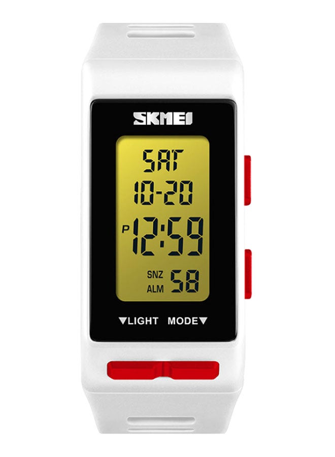 سكمي ساعة رقمية رياضية من الجلد الصناعي للأطفال طراز 1362 للأطفال - Image 2