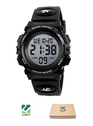 Men's Outdoor Sport Waterproof Resin Digital Watch 1258 - v1559558207/N25502571A_1