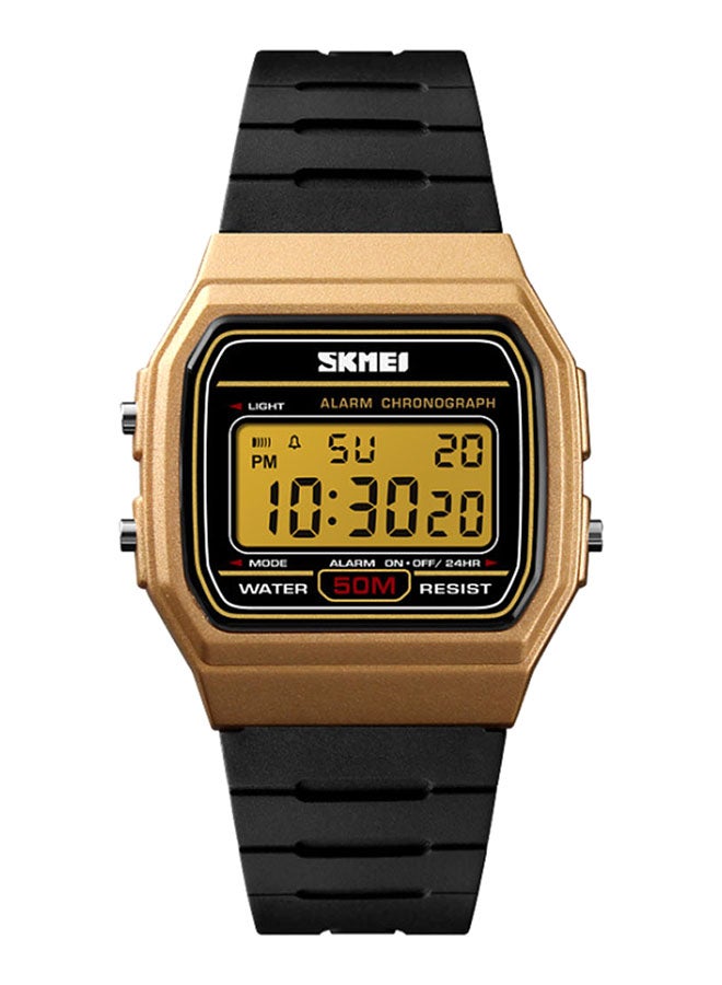 سكمي ساعة رقمية رياضية بسوار من الجلد الصناعي طراز 1412 للأطفال - Image 2