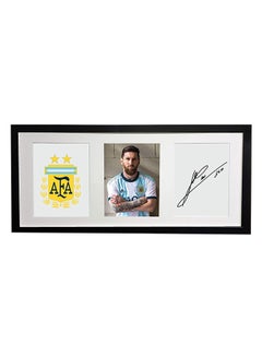 Boomah Accessories Messi Autographed Framed Poster Multicolour 