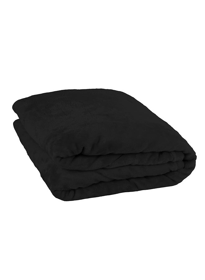 Mintra - Blanket 220x180cm -Black /Compressed Packaging Black 220x180cm - Image 1
