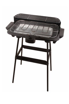 Home Non Stick Coating Electric Grill Plate 2000W KR2803 Black  - Image 1