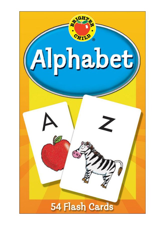 Alphabet Flash Cards Paperback English by Brighter Child - 15 Mar 2006