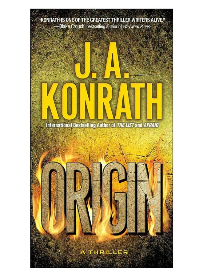 Origin Paperback English by J. A. Konrath - 27-Nov-18