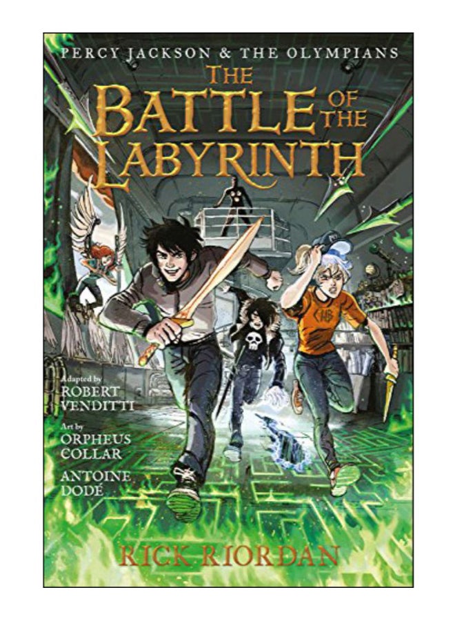 Percy Jackson And The Olympians The Battle Of The Labyrinth paperback english - 2-Oct-18