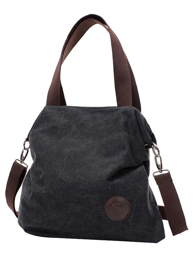 Large Capacity Shoulder Bag Black