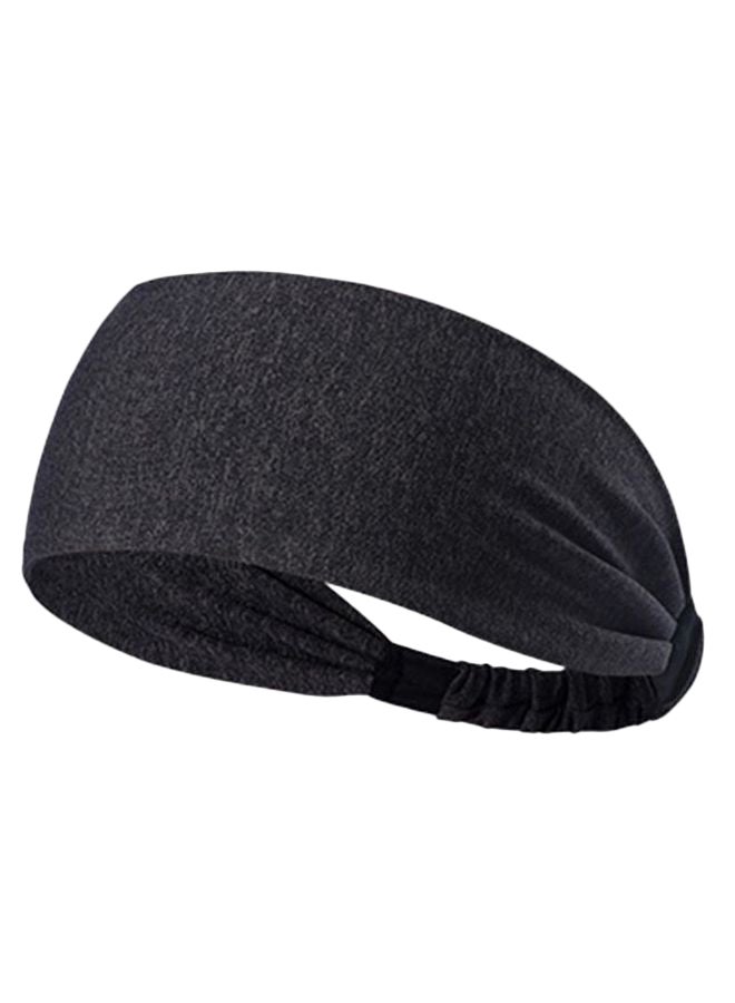 ربطة رأس مطاطية رياضية وماصة للعرق 24سم