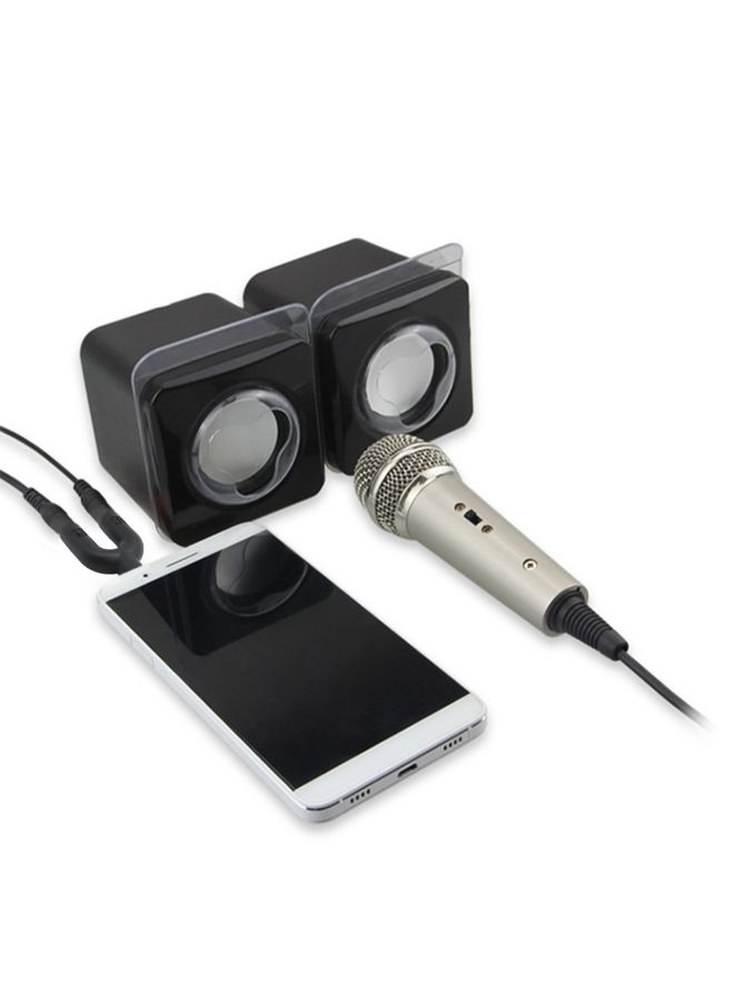 3.5mm Audio Splitter 2 Way U Jack to Headphone Microphone Converter Adaptor Multicolour  - Image 4