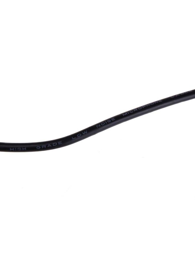 Generic XLR 3-Pin Female To Right Angle Cable Connector Black  - Image 4