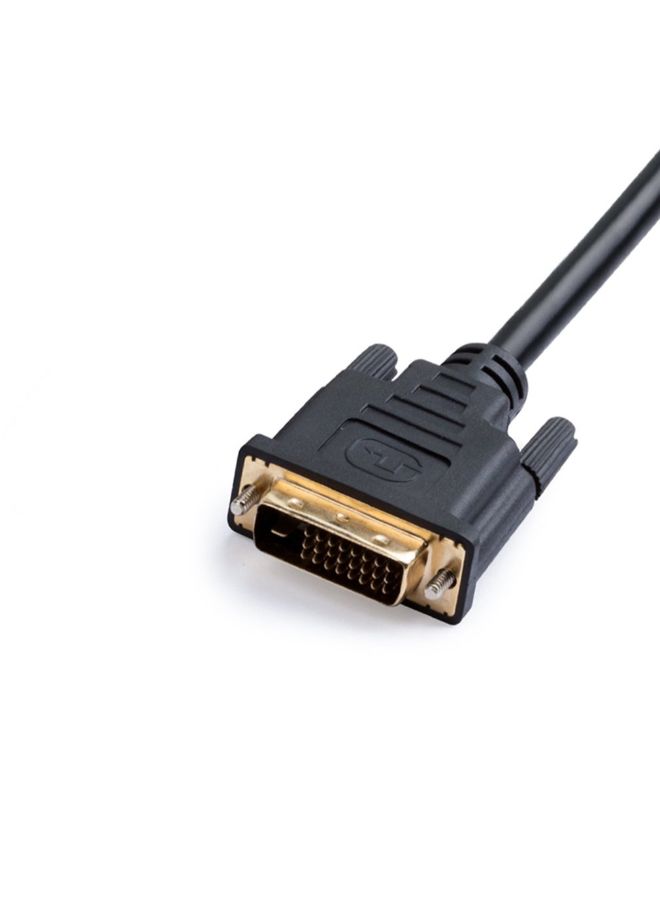 كابل فيديو من HDMI ذكر إلى DVI ذكر إلى HDMI إلى DVI طراز XD770303 أسود - Image 2