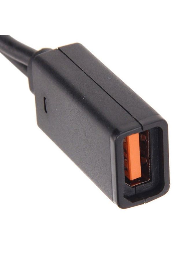 USB AC Power Supply Adapter Cable Black - Image 2
