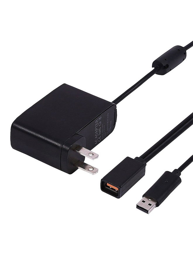USB AC Power Supply Adapter Cable Black - Image 1